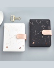 Etui PU harmonogram notebooki kieszonkowy rozmiar porządku obrad organizator miesięczny Planner Notebook