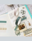 5 sztuk/paczka w paski/siatka/kwiaty podstawowe jednolity kolor Washi taśma klejąca taśma DIY do scrapbookingu naklejki etykiety