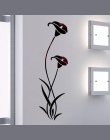 3D kwiaty do składania kształt akrylowe naklejki ścienne nowoczesne naklejki dekoracje salon zmywalny mural tapety Art naklejki 