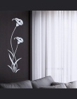 3D kwiaty do składania kształt akrylowe naklejki ścienne nowoczesne naklejki dekoracje salon zmywalny mural tapety Art naklejki 