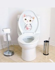 Widok civid 20*30 cm koty naklejki ścienne dla dzieci pokoje toaleta wc wystrój domu cartoon zwierząt naklejki ścienne diy mural