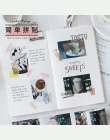 1X Coffee Life w stylu Vintage DIY naklejki naklejki na słowa i cytaty dekoracyjne Washi taśma DIY do scrapbookingu taśma maskuj