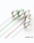 5 sztuk/partia podstawowa siatka jednolity kolor maskująca taśma Washi zestaw do rękodzieła i scrapbookingu papier Decor japońsk