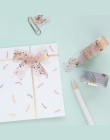 Nowy akwarela washi taśma DIY dekoracji scrapbooking planner taśma klejąca taśma naklejki etykiety materiały piśmienne