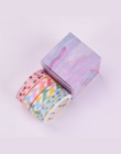 4 sztuk/pudło nowy prosty kolor kwadrat siatki taśma washi DIY dekoracji scrapbooking planowanie taśma klejąca taśmy naklejki et