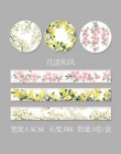 3 sztuk/partia japoński papier bajki kwiat kwiatowy Rainbow planet maskująca jesień taśma Washi zestaw papeterii naklejki Scrapb