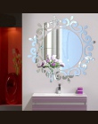 2019 najpopularniejsze pokój akrylowe naklejka Art DIY lustro światła wystrój 3D naklejki ścienne Home Decoration europejski sty