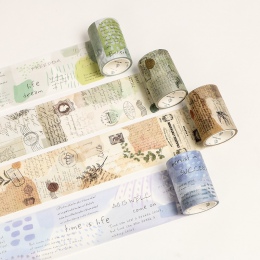 W stylu Vintage poezji pieczęć taśmy Washi dekoracyjne rolka do czyszczenia ubrań maskująca taśma klejąca Scrapbooking DIY