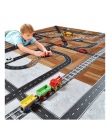 48mm X 5 m kolejowych droga taśma Washi szeroki kreatywny ruchu drogowego klej taśma maskująca drogi dla dziecięcy zabawkowy sam