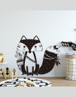Piękny Fox zwierząt naklejki ścienne naklejki ścienne dla dzieci pokoje pokoju dziecka dekoracji wystrój sypialni naklejkiscienn