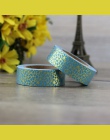 10 m kwiat miedź serce złoty taśmy Washi Tape papieru Scrapbooking maskująca taśma klejąca taśma klejąca naklejki dekoracyjne ta