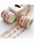 JIANWU 3 sztuk/zestaw temat papieru taśmy Sakura jednorożec dekoracyjna taśma washi naklejka do zrobienia w domu Scrapbooking na