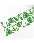 15mm X 10 m śliczne piękne rośliny zielone liście dekoracyjne Washi taśma klejąca maskująca Scrapbooking dla taśmy szkolne mater