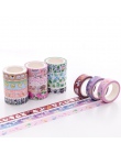 1.5 CM * 7 M świeże Kawaii Washi taśma maskująca Album Scrapbooking wystrój taśma Washi szkolne materiały biurowe kij etykieta