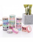 1.5 CM * 7 M świeże Kawaii Washi taśma maskująca Album Scrapbooking wystrój taśma Washi szkolne materiały biurowe kij etykieta