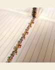 1X DIY japoński papier naturalny kwiat Washi taśma klejąca taśmy maskujące taśmy samoprzylepne naklejki dekoracyjne artykuły pap