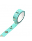 AAGU 1 PC piękny Bowknot serce taśmy Washi Tape samoprzylepne Home papier dekoracyjny taśma maskująca używane do DIY do robienia