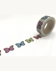 Jiataihe taśma washi kolorowy motyl decor craft diy taśma taśma dekoracyjna 1 sztuk/partia darmowa wysyłka