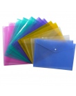 A4 jasne aktówka teczka papierowa papiernicze szkolne materiały biurowe etui PP 6 kolorów