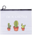 2019 New Arrival Hot kaktus przezroczysty PVC A5 teczka na dokumenty torba na dokumenty torba na materiały piśmienne dla student