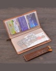 Kieszeń na zamek z PVC Folder plików podróży notatnik Planner akcesoria posiadacz karty pokrowiec torba A5/regularne/paszport