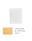 A4 proste torba na dokumenty 100 stron danych książka o dużej pojemności folder plików portfolio materiały biurowe