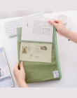 A4 siatki aktówka wielofunkcyjna tkanina Folder plików uchwyt do przechowywania do papier ustawy biurowe pakiet pokrowiec szkoln