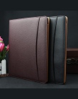 A4 aktówka teczka na dokumenty zarządu biuro firmy finansowe szkolne materiały biurowe Faux Leather wykonane Super promocji na t