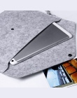 Proste stałe wełny czuł A4 Folder plików duża pojemność aktówka proste walizka biznesowa papieru Ipad torba do przechowywania uc