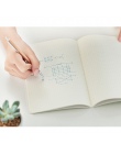 Dot siatka Bullet Notebook piśmiennicze kraty kreatywny dziennika książka prosta miękka okładka przerywana dzienniku Bujo
