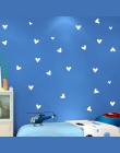 22 sztuk/zestaw małe serce miłość wystrój domu naklejki ścienne naklejka sypialnia Vinyl mural artystyczny dekoracje do domu nak