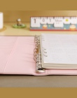 Macaron spiralny skórzany notatnik oryginalny biuro osobisty pamiętnik/tydzień planner/agenda organizator ładny pierścień spoiwa