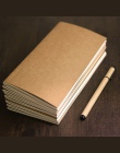 1 sztuk, skóra bydlęca, papier, notatnik, pusty, notatnik, książka Vintage miękki zeszyty codzienne notatki Kraft okładka notatn
