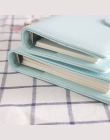 JIANWU Macarons PU spoiwa A5 A6 notatnik pamiętnik, harmonogram, książka, planowanie pamiętnik luźne liści spoiwa śliczne przybo
