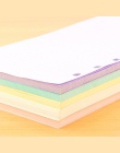 A5 A6 kolor strony oryginalny najnowszy wewnątrz strony planner papiery do luźne liści akcesoria do notebooków szkolne materiały