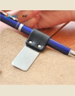 1 sztuk metalowy pojemnik na długopisy długopis z mosiądzu klip dla w stylu Vintage oryginalne skórzane podróżnik Notebook skóry