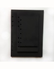 40 arkuszy A5 A6 A7 czarna karta ręcznie Notebook wewnątrz stron artykuły papiernicze artykuły biurowe szkolne