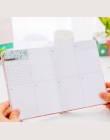 Koreański nowy 2019 Kawaii, Vintage, kwiat, harmonogram, roczne, pamiętnik, tygodniowy, miesięczny, codziennie planer organizer 