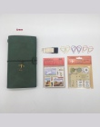 Skórzane podróżnik Notebook planistów kreatywny DIY w stylu Vintage podróże notatniki TN Sprial nagrywania codzienne notatki not