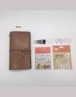 Skórzane podróżnik Notebook planistów kreatywny DIY w stylu Vintage podróże notatniki TN Sprial nagrywania codzienne notatki not