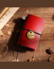 EZONE w stylu Vintage Notebook Mini skóry wołowej okładka przenośny notatnik Retro bandaż uwaga książki podróżnik podróż codzien