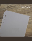A5 A6 PP matowy matowa płyta do ochrony wewnętrzny papier Spacer dla organizator Filofax organizator Separator pokładzie strona