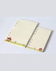 Kolorowe spiralne Notebook papier do napełniania do napełniania wkładka A5 A6 A7 rozmiar dzienniku wewnętrzny rdzeń planowanie p