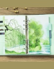5 sztuk/zestaw świeży krajobraz serii dzielniki A5 A6 spirali notebooka luźne liści strony separatora zeszyt wewnątrz stron