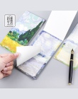 Van Gogh seria druku DIY Memo Pad miękka okładka Mini notebook pamiętnik kieszonkowy notatnik upominek promocyjny