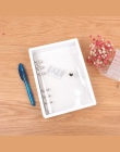 2019 A5/A6/A7 pcv spirali okładka Notebook akcesoria arkusz powłoki biuro szkoła papiernicze przezroczyste 6 otwory Binder plann