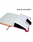 Dot siatka twarda okładka cukierki kolor A5 PU Bullet Notebook elastyczna zespół kreatywny przerywana dzienniku Bujo