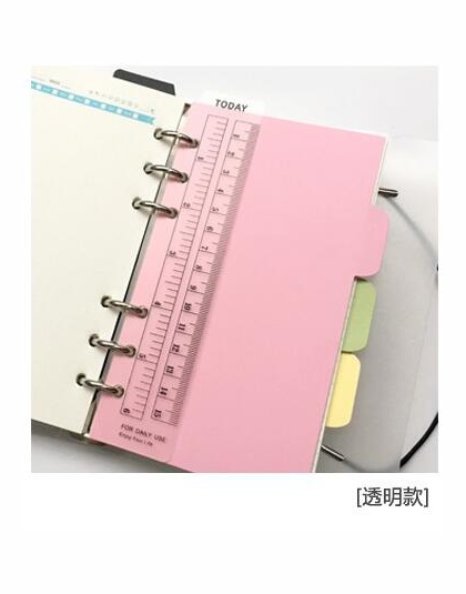 Nowy zakładek „ hotele ”oraz „ wynajem samochodów” na linijka A5 A6 A7Frosted Planner Agenda Dokibook dla 6 otwory luźny notes s