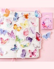45 sztuk/paczka Kawaii notebook śliczne Butterfly wzór planner journal szkolne materiały biurowe agenda pamiętnik notes podróżni