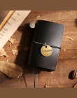 EZONE Mini notebook skóry wołowej okładka w stylu Vintage uwaga książki Lace-Up Notepaad podróżnik podróż przenośne codziennie p